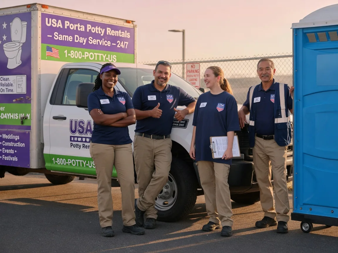 Porta Potty Rental company in Alum Bridge, WV